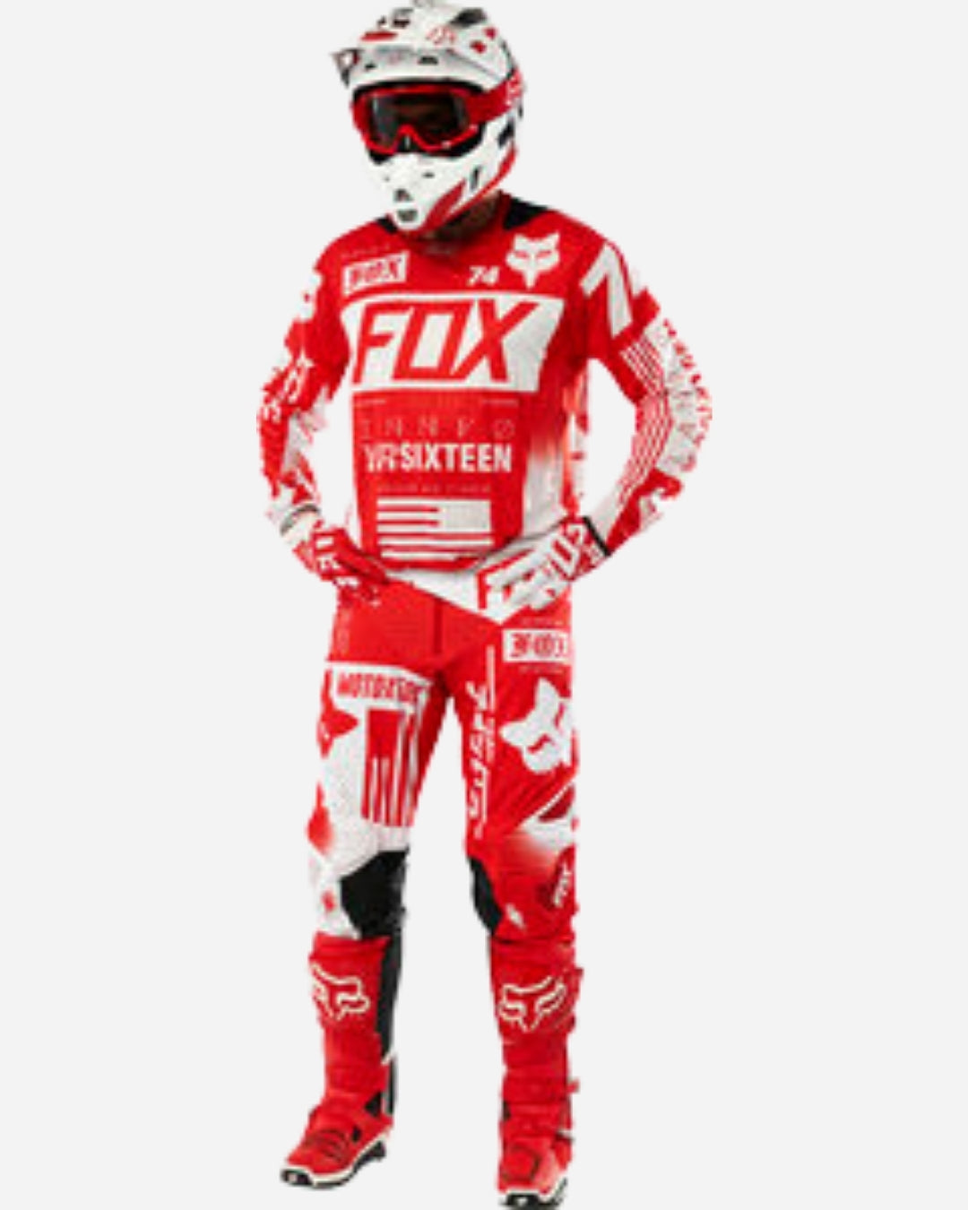 Fox Racing Flexair Union Hose - Rot