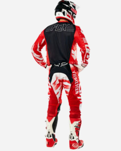 Fox Racing Flexair Union Hose - Rot