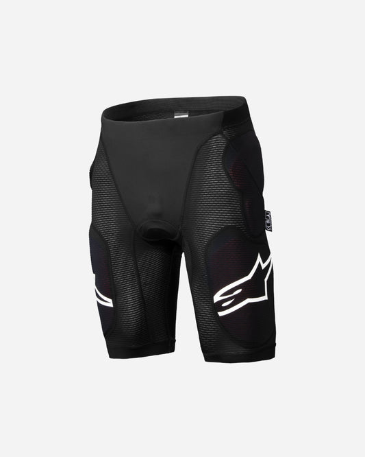 Pantaloncini protettivi Alpinestars A-Impact Plasma - Nero/Bianco