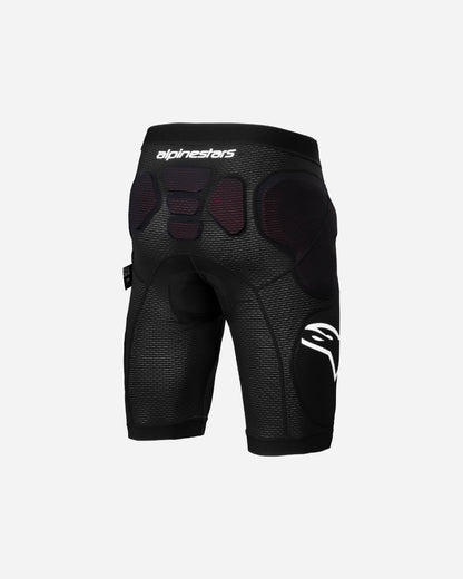 Short de protection Alpinestars A-Impact Plasma - Noir/Blanc