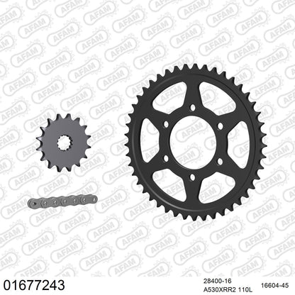 Kit chaîne AFAM Kawasaki ZXR 750 (1991-1992)