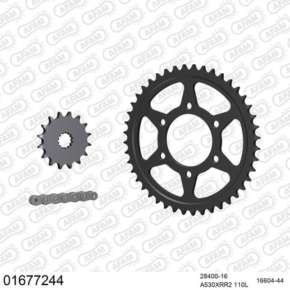 Kit chaîne AFAM Kawasaki ZXR 750 (1993-1995)