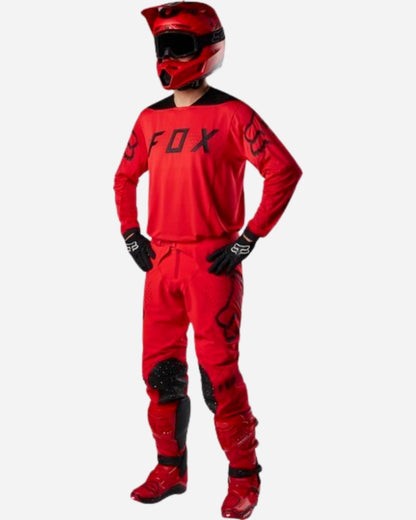 Pantalon Fox Racing Flexair New York Édition Limitée - Rouge