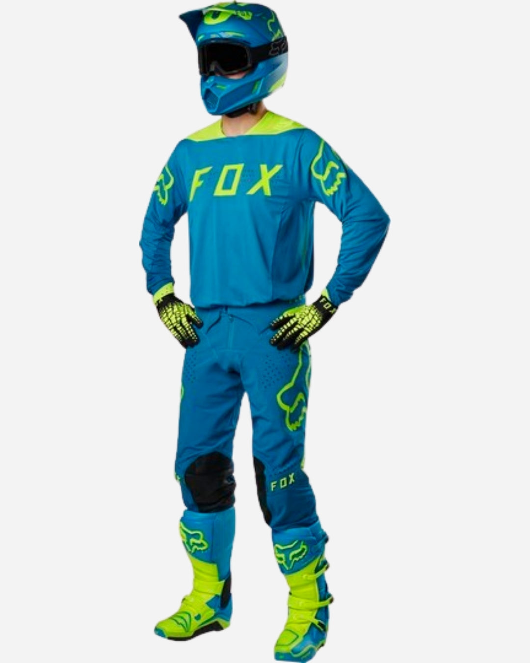 Pantalon Fox Racing Flexair Glen Helen Édition Limitée - Sarcelle