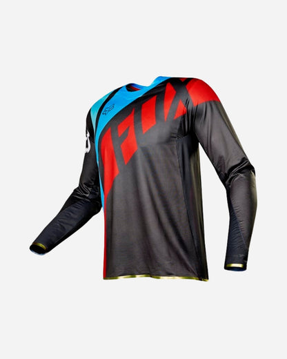 Maillot Fox Racing Flexair Seca - Gris/Rouge