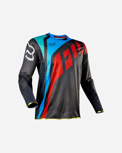 Maillot Fox Racing Flexair Seca - Gris/Rouge