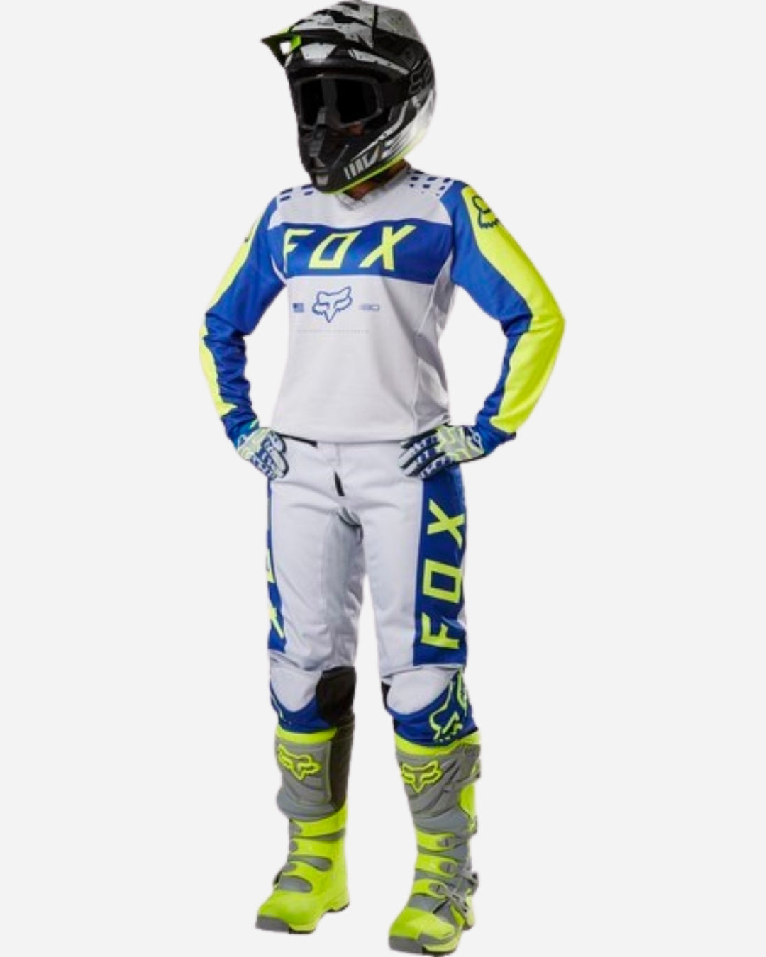 Pantaloni Fox Racing 180 da donna - Verde/Blu