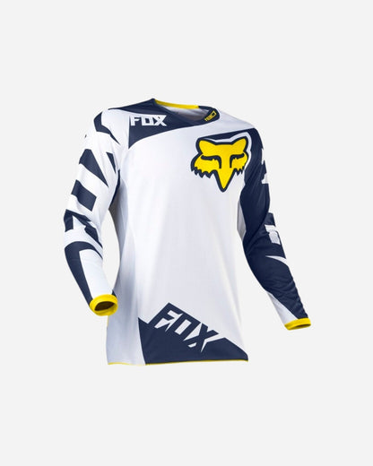 Maglia Fox Racing 180 Race SE - Bianco/Giallo