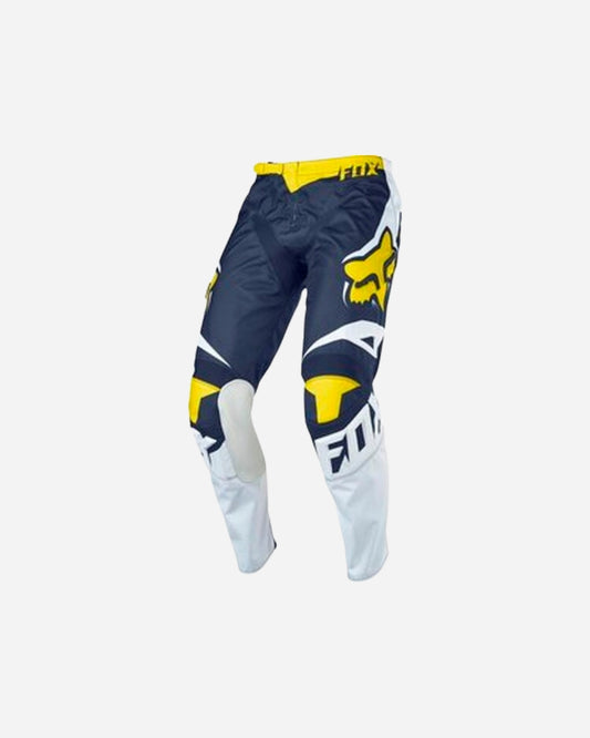 Pantalon Enfant Fox Racing 180 Race Édition Spéciale - Blanc/Jaune