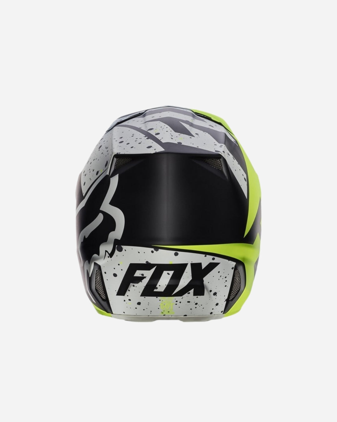 Casque Fox Racing V2 Nirv - Gris/Jaune