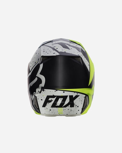 Casque Fox Racing V2 Nirv - Gris/Jaune