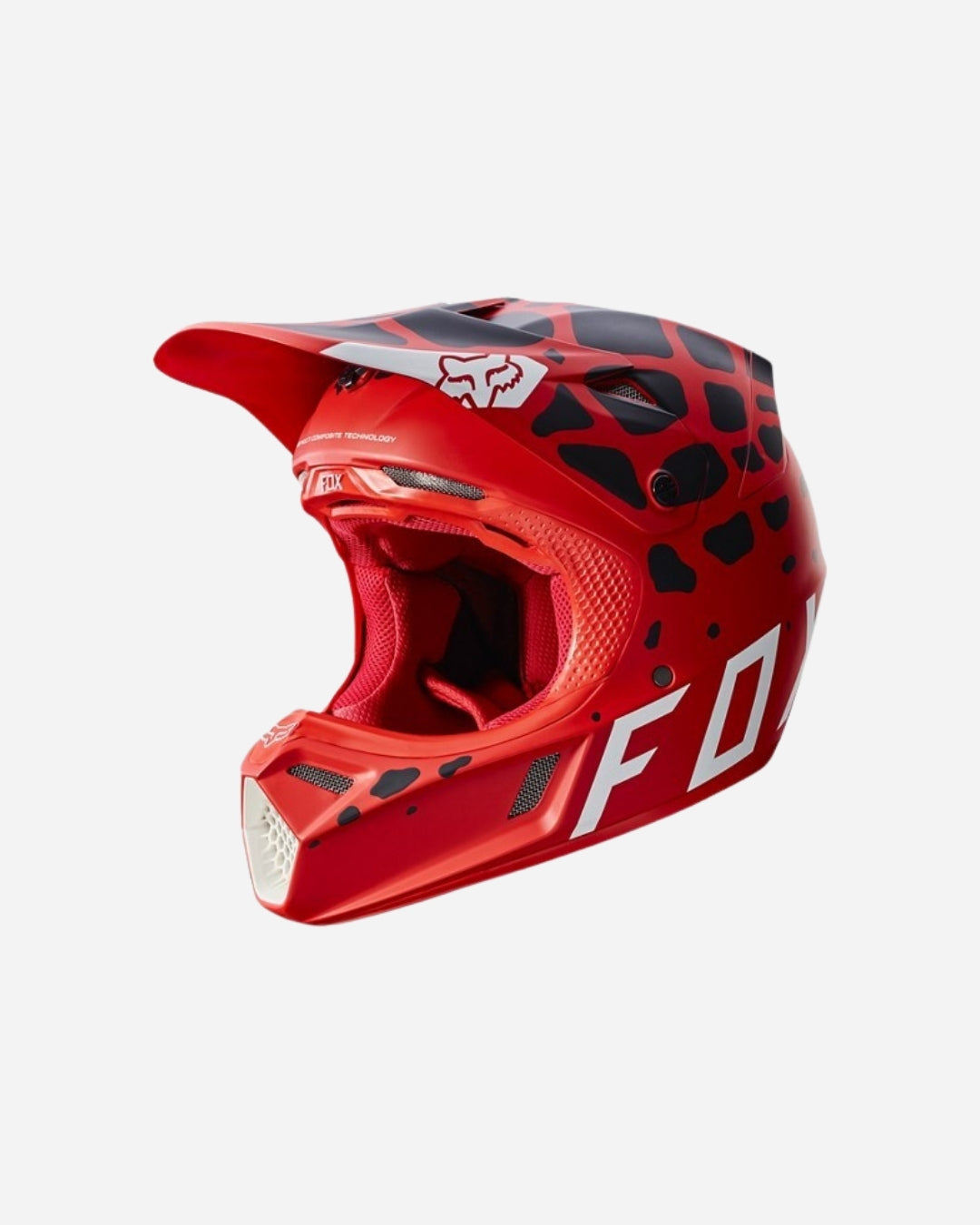 Fox Racing V3 Grav Helmet - Red