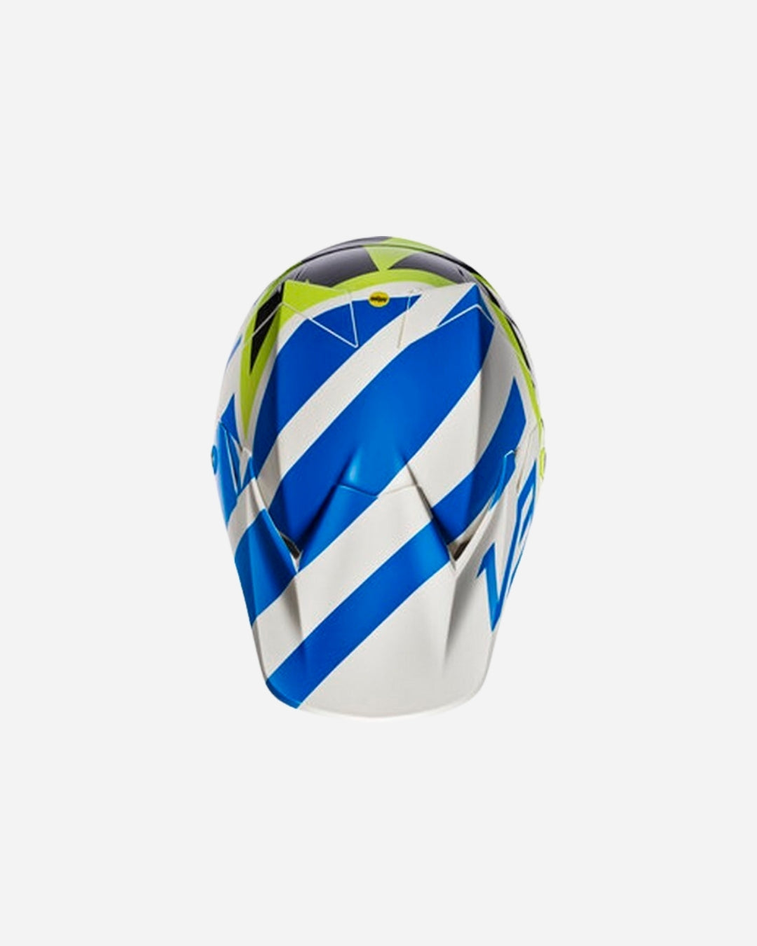 Casque enfant Fox Racing V3 Creo - Blanc/Jaune