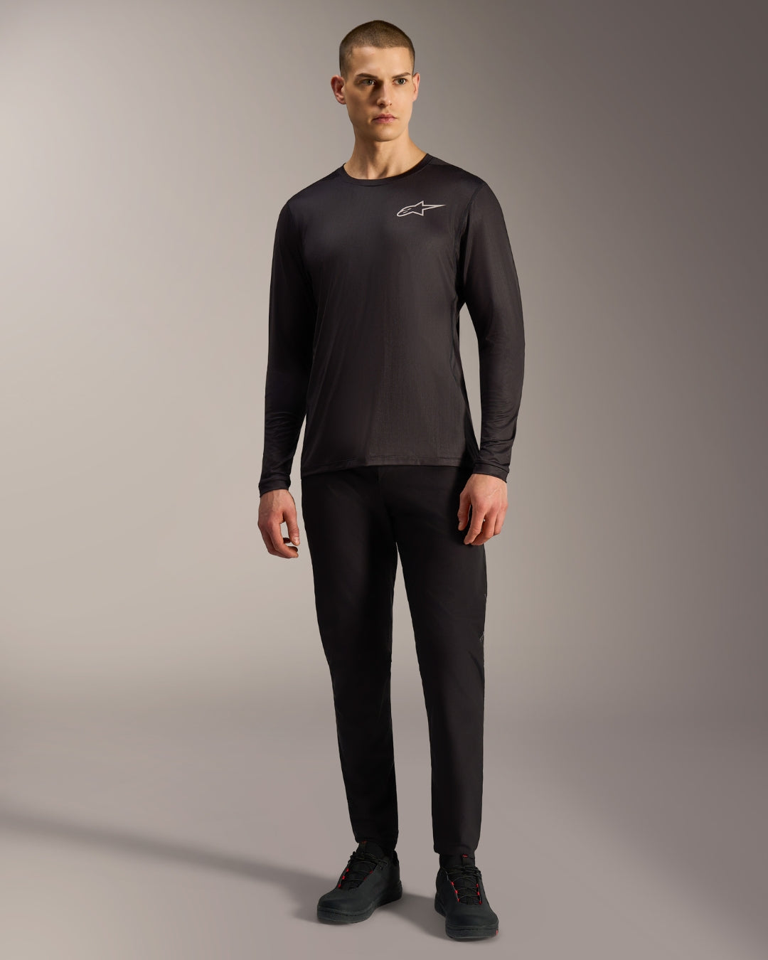 Maglia a maniche lunghe Alpinestars A-Dura Air - Nera