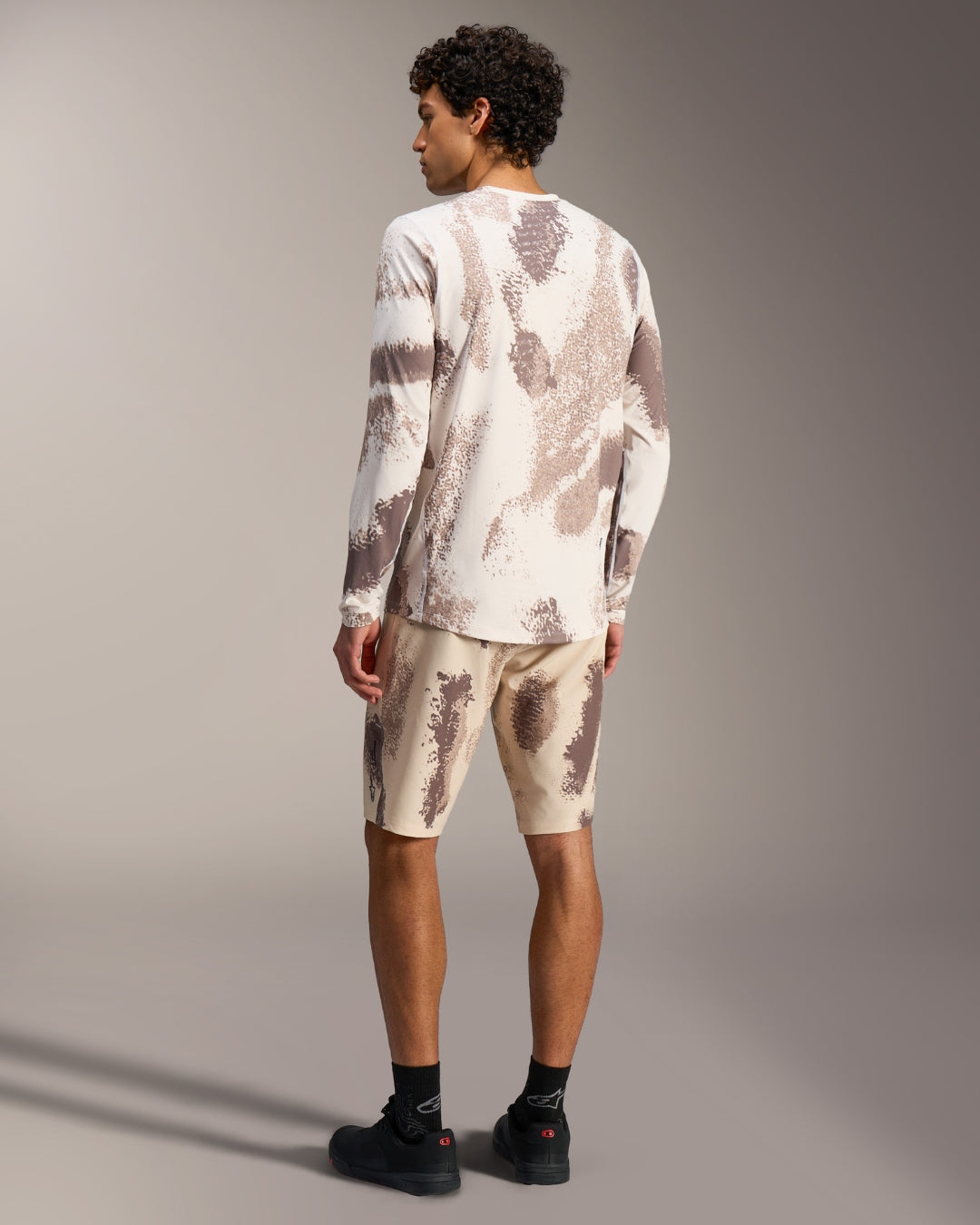 Maglia a maniche lunghe Alpinestars A-Dura Ride - Sabbia mimetico