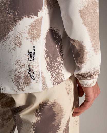 Maglia a maniche lunghe Alpinestars A-Dura Ride - Sabbia mimetico