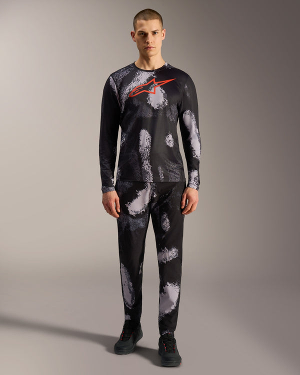 Alpinestars A-Dura Ride Long Sleeve Jersey - Black Camo