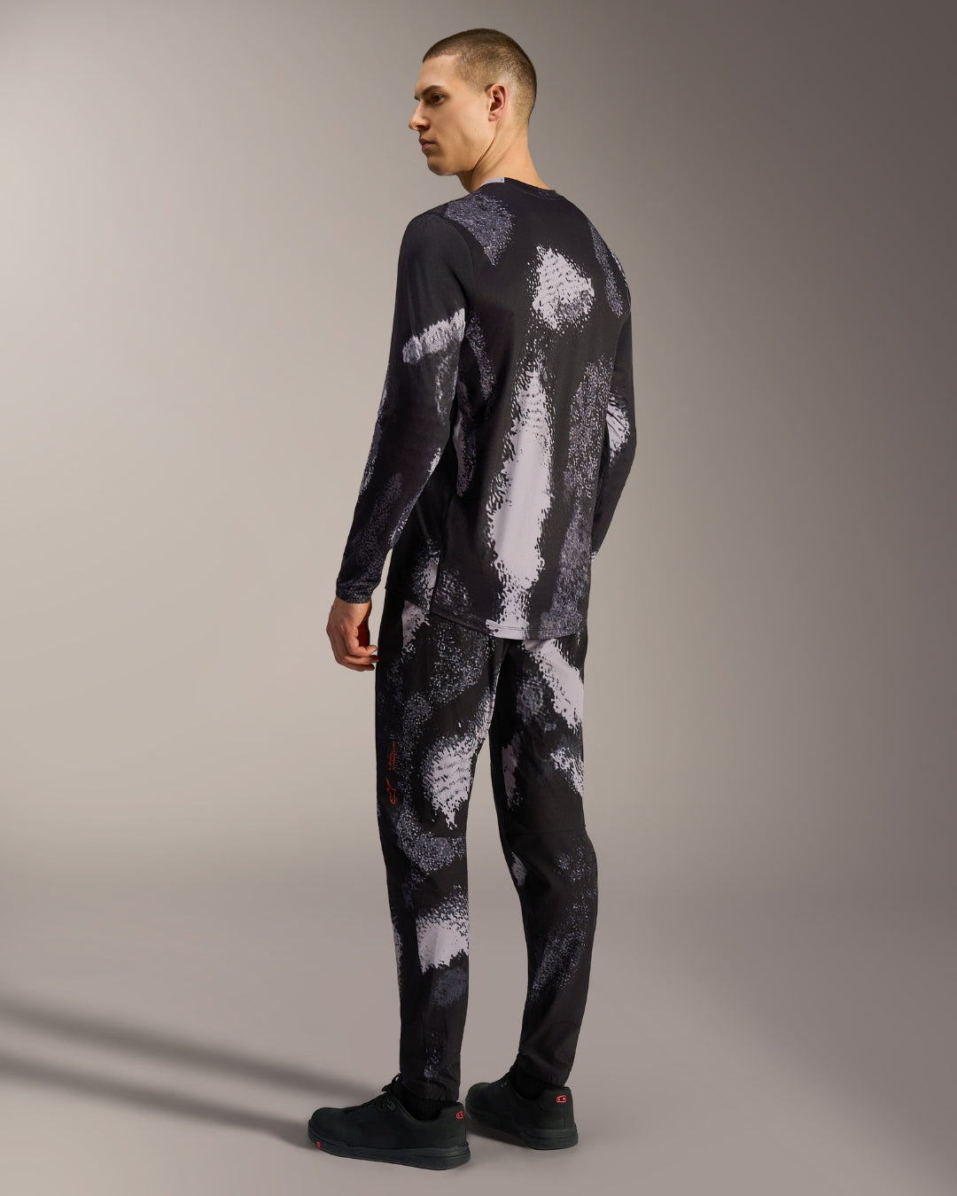 Maillot manches longues Alpinestars A-Dura Ride - Camo noir