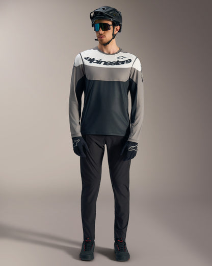 Alpinestars A-Dura Race Langarm Jersey - Schwarz
