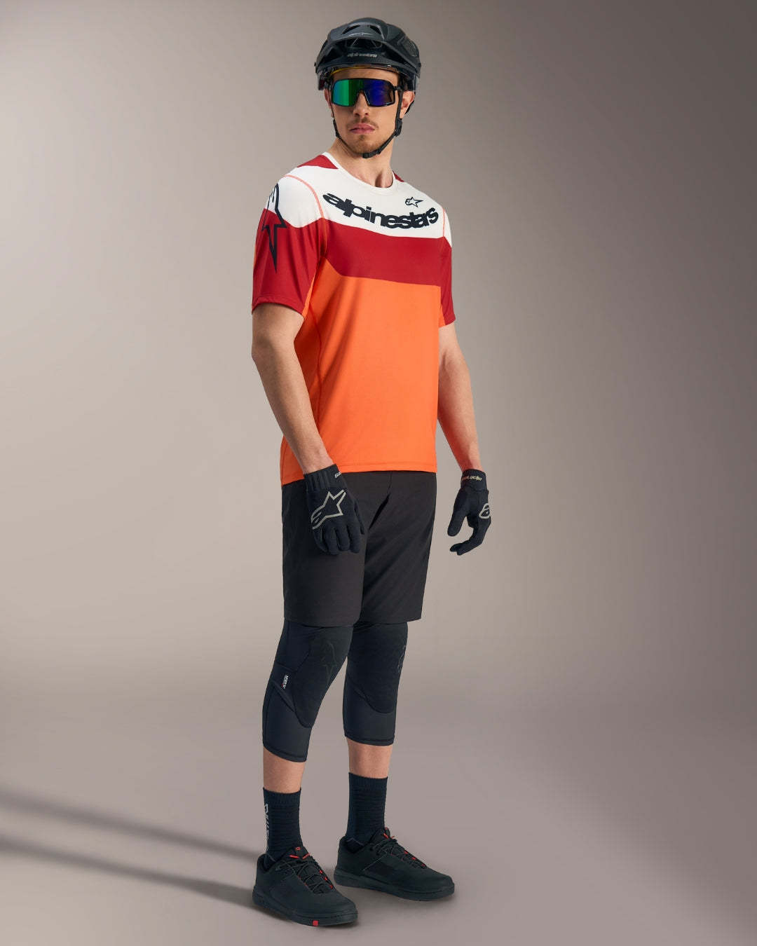Maglia a maniche corte Alpinestars A-Dura Race - Arancione