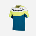 Maillot manches courtes Alpinestars A-Dura Race - Bleu/Vert