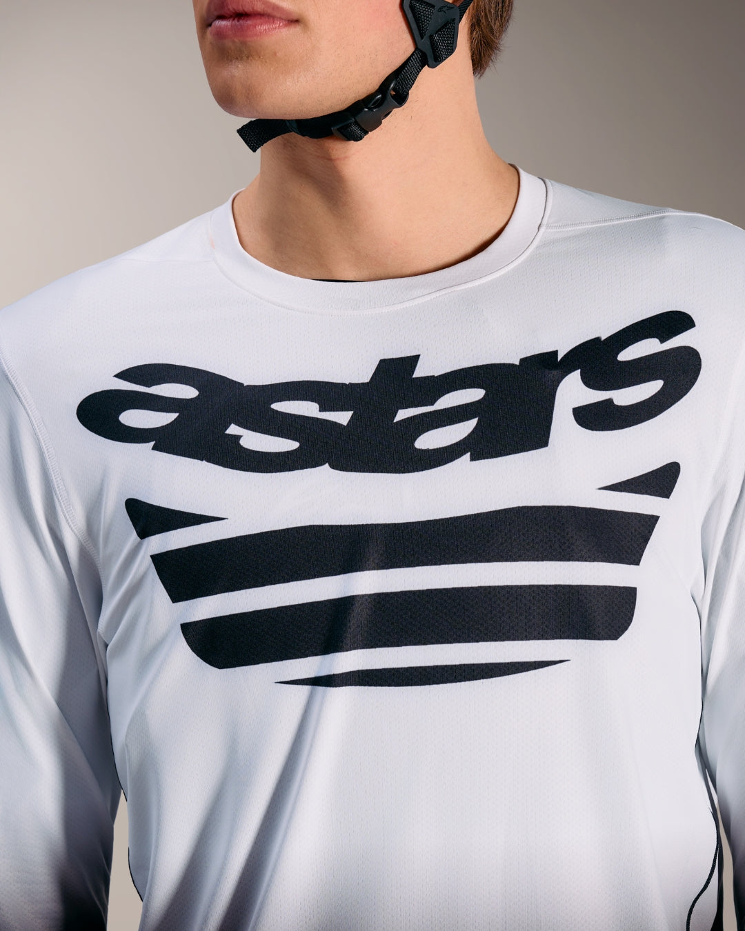 Alpinestars A-Dura Astars 2.0 Langarm Jersey - Weiß/Schwarz