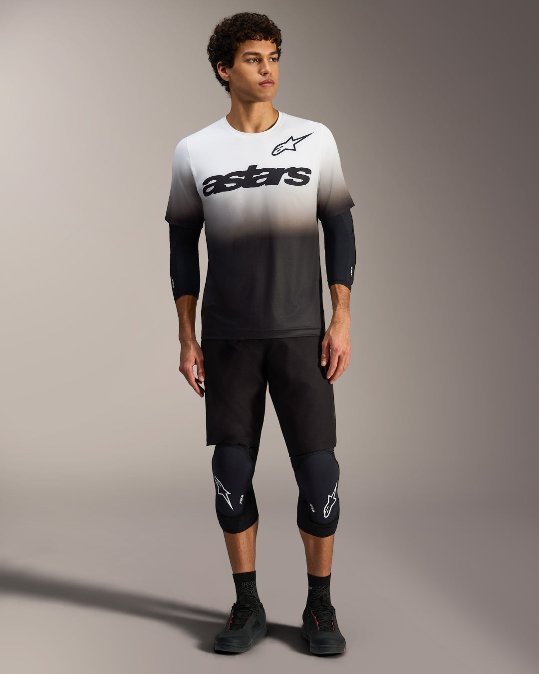 Alpinestars A-Dura Astars 2.0 Kurzarm Jersey - Weiß/Schwarz