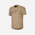 Maillot manches courtes Alpinestars  A-Dura S - Marron