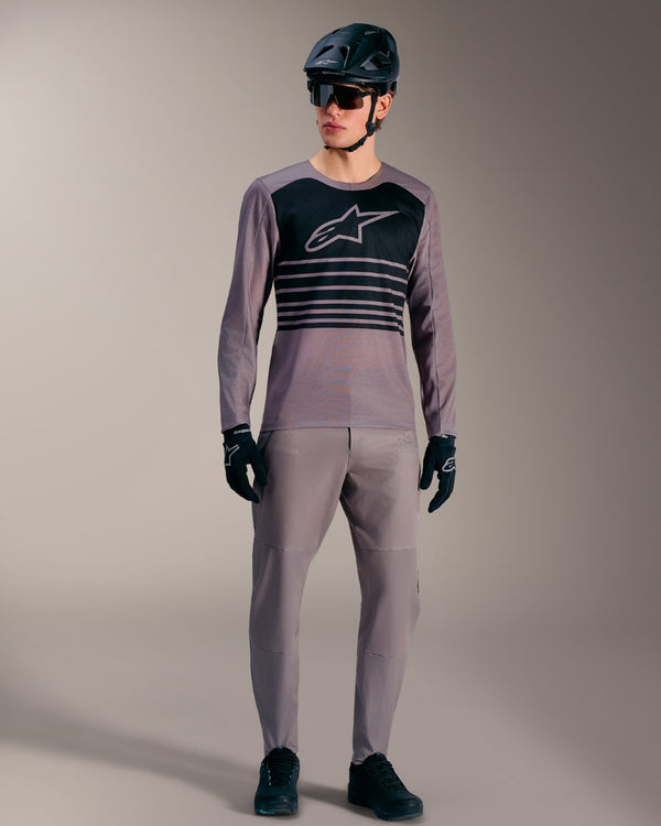 Maglia a maniche lunghe Alpinestars A-Dura Elite  2.0 - Grigia