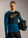 Alpinestars A-Dura Elite 2.0 Long Sleeve Jersey - Blue/Green