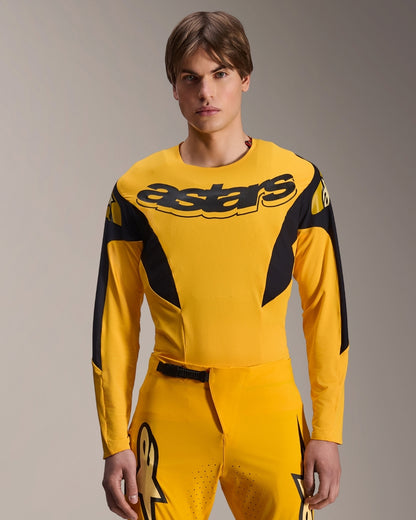 Maillot Manches Longues Alpinestars  A-Supra Melt - Jaune