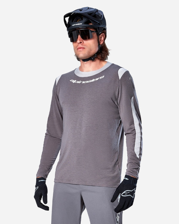 Alpinestars A-Dura Dri Wool Long Sleeve Jersey - Grey