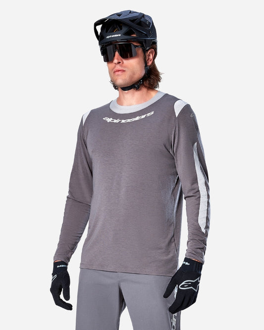 Maillot Manches Longues Alpinestars  A-Dura Dri Wool - Gris