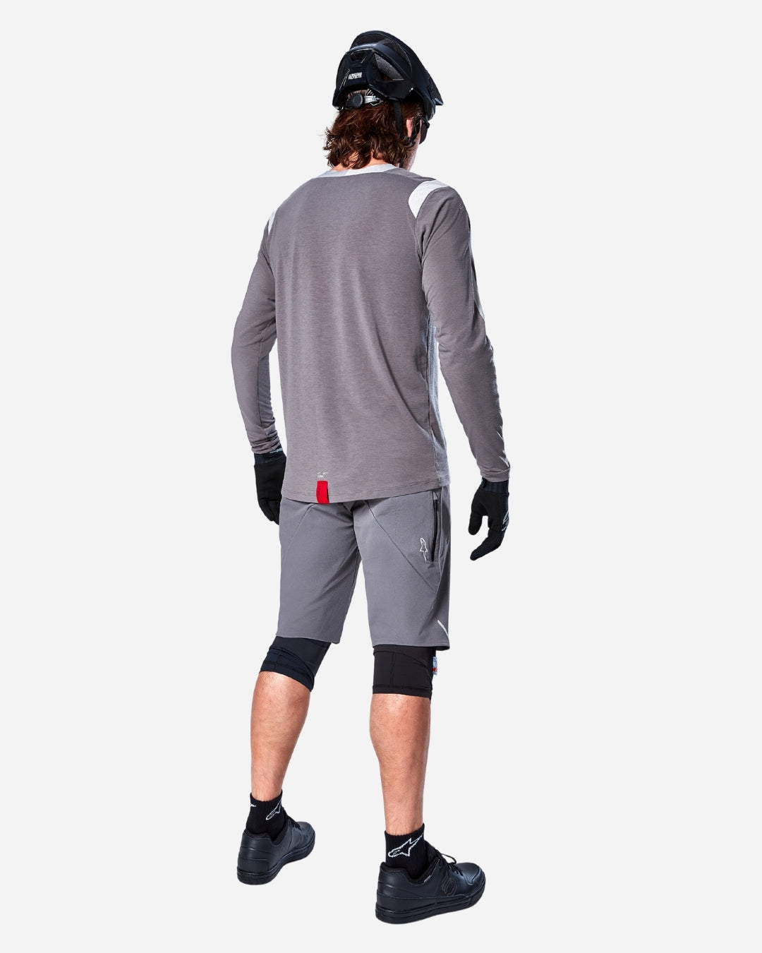 Maillot Manches Longues Alpinestars  A-Dura Dri Wool - Gris