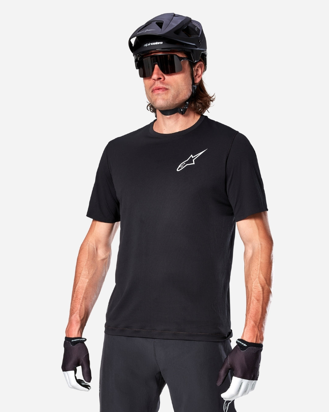 Maglia a maniche corte Alpinestars A-Aria Astar - Nera