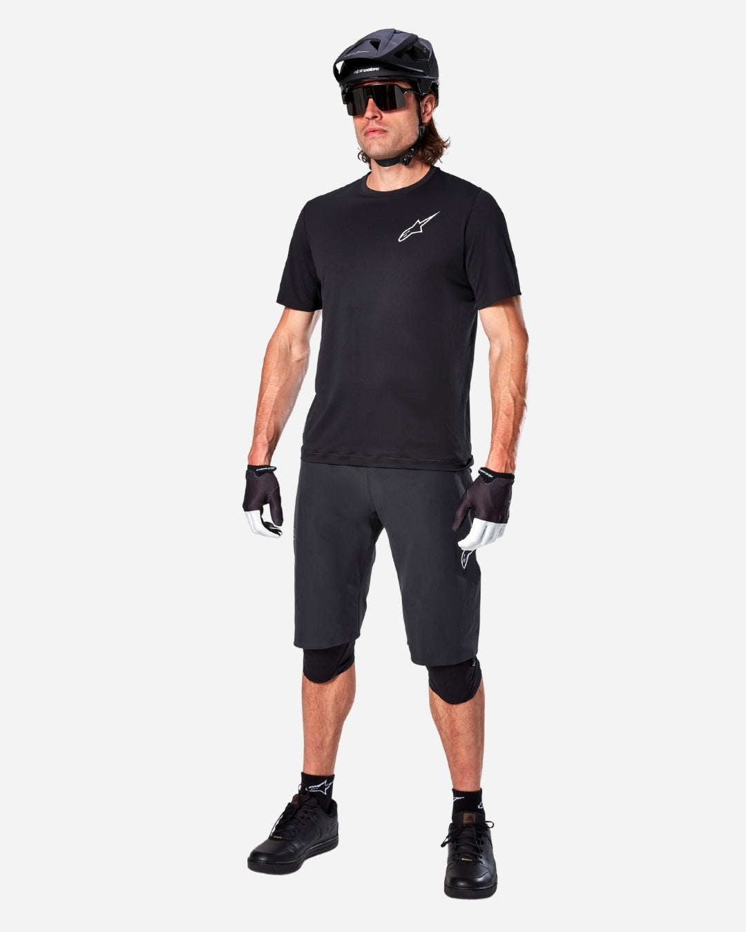 Maglia a maniche corte Alpinestars A-Aria Astar - Nera