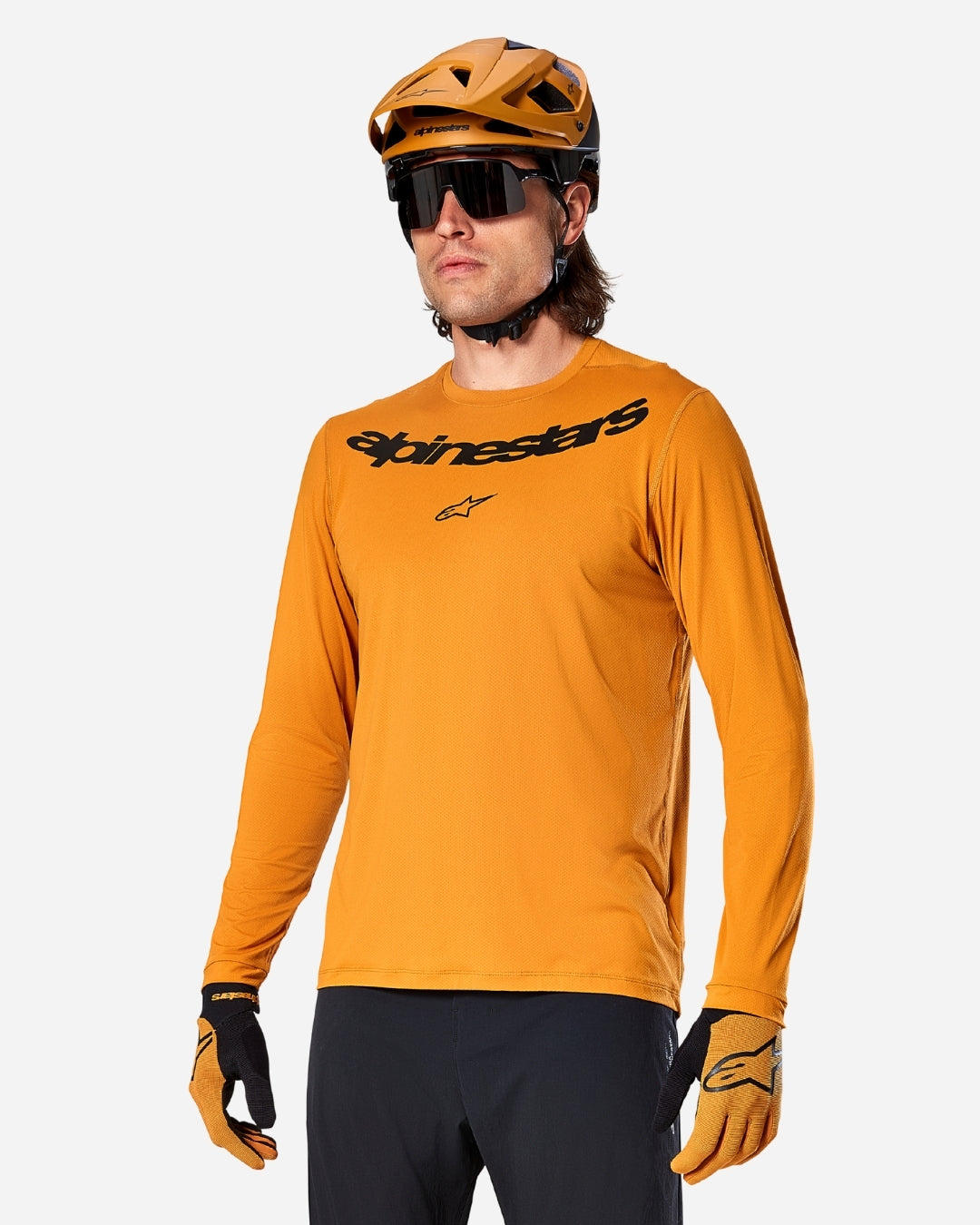 Maillot Manches Longues Alpinestars  A-Dura Rocker - Or