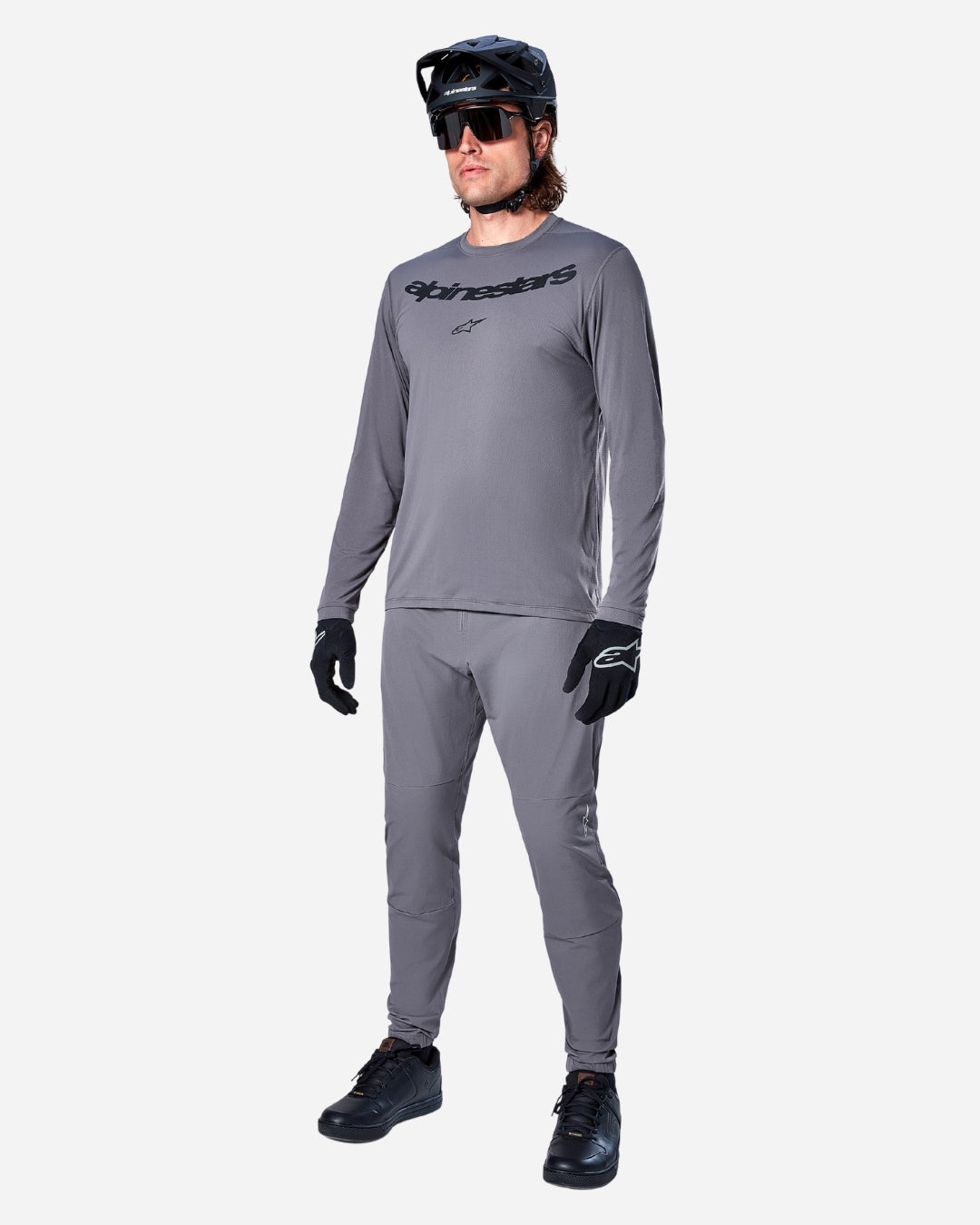 Maillot Manches Longues Alpinestars  A-Dura Rocker - Gris