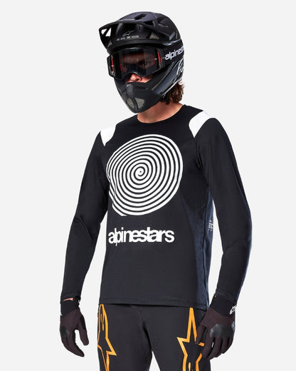 Maillot Manches Longues Alpinestars  A-Supra Oscar - Noir