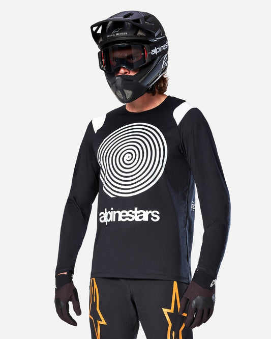 Maillot Manches Longues Alpinestars  A-Supra Oscar - Noir