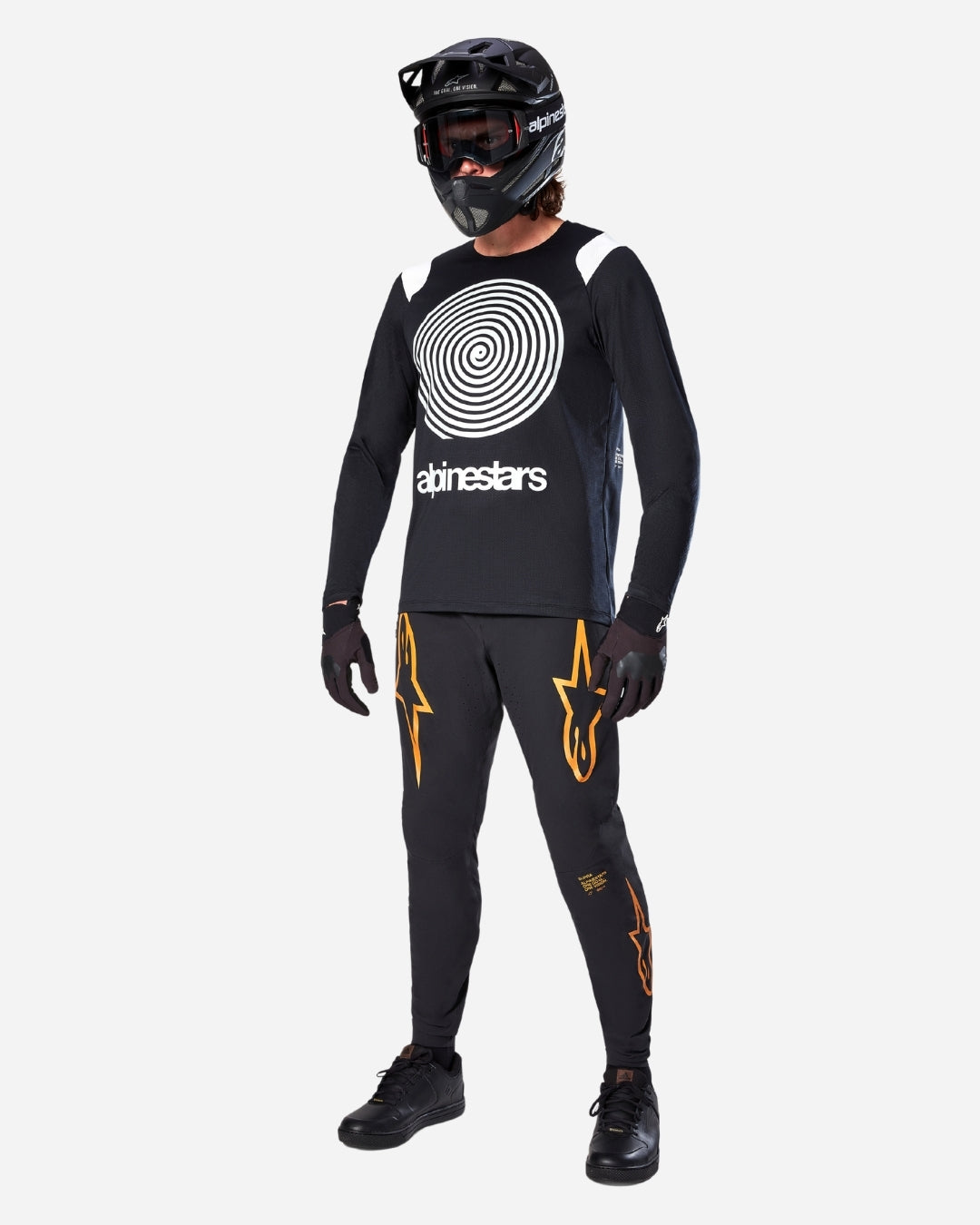 Maillot Manches Longues Alpinestars  A-Supra Oscar - Noir