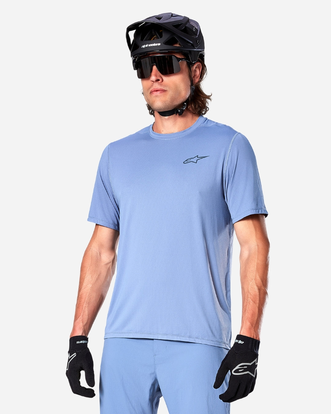 Maillot manches courtes Alpinestars  A-Dura Astar - Bleu