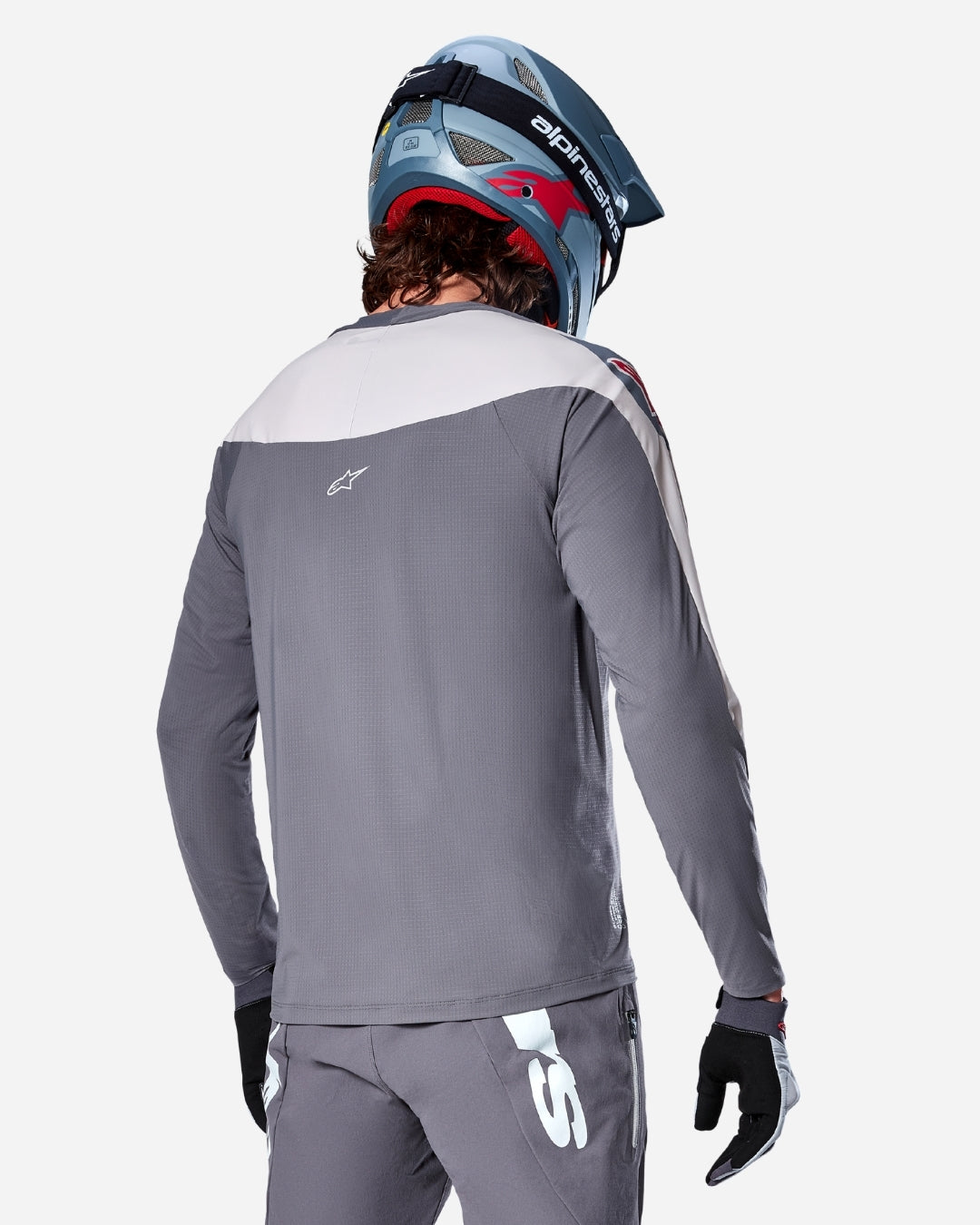 Maillot Manches Longues Alpinestars  A-Supra Race - Gris