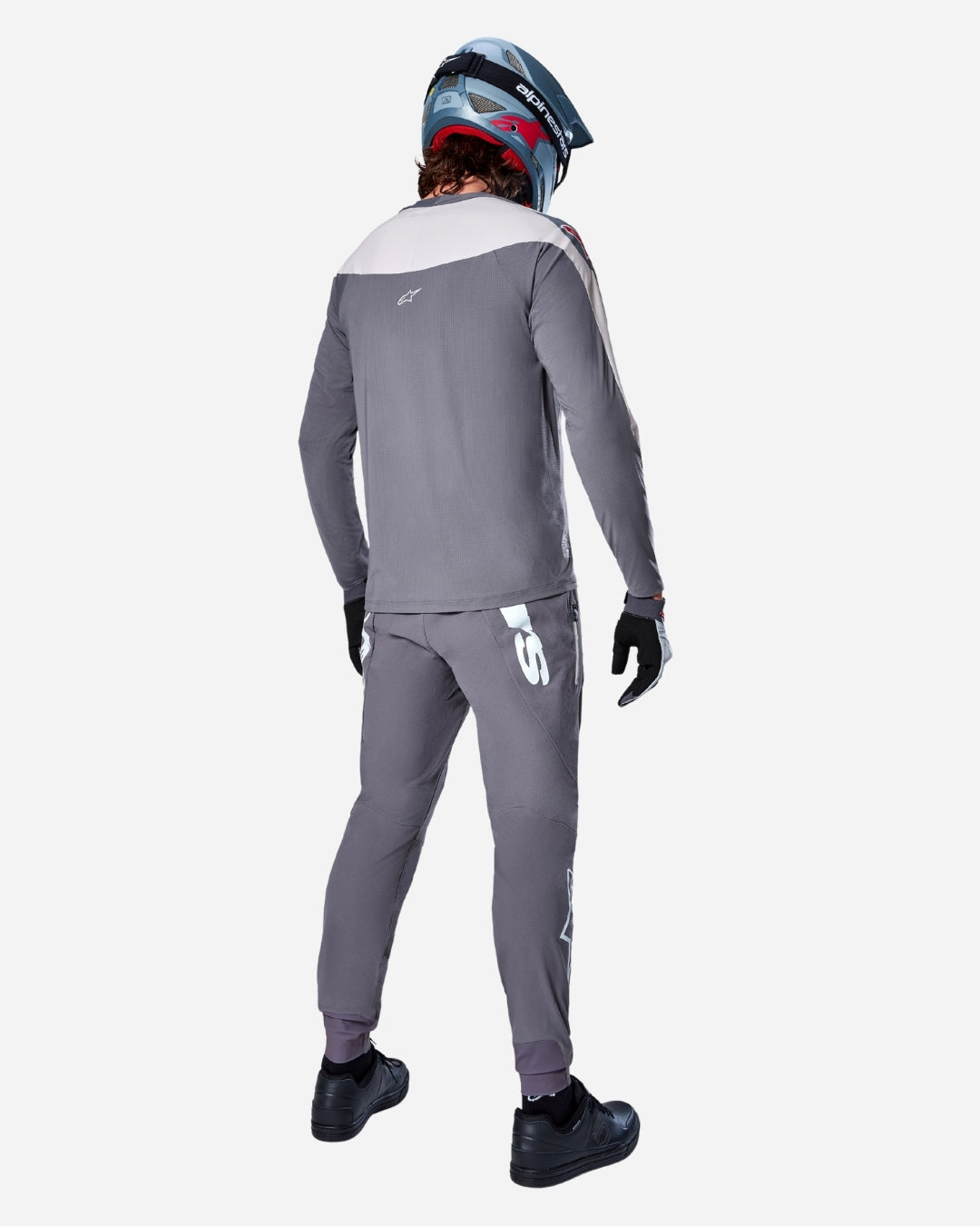 Maillot Manches Longues Alpinestars  A-Supra Race - Gris