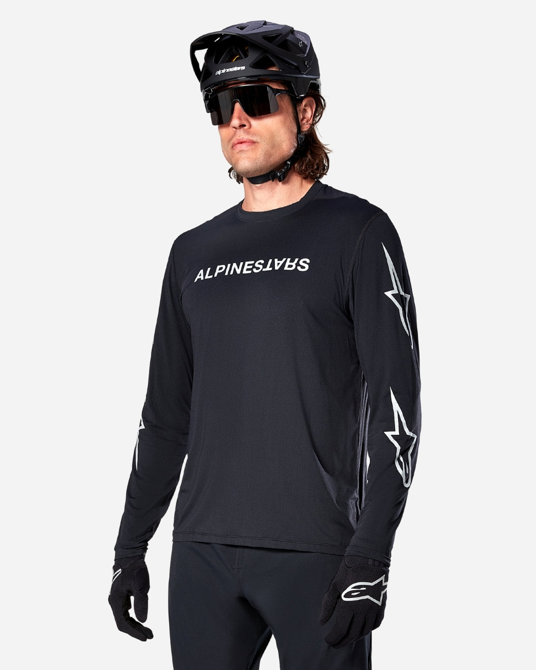 Maglia a maniche lunghe Alpinestars A-Dura Switch - Nera