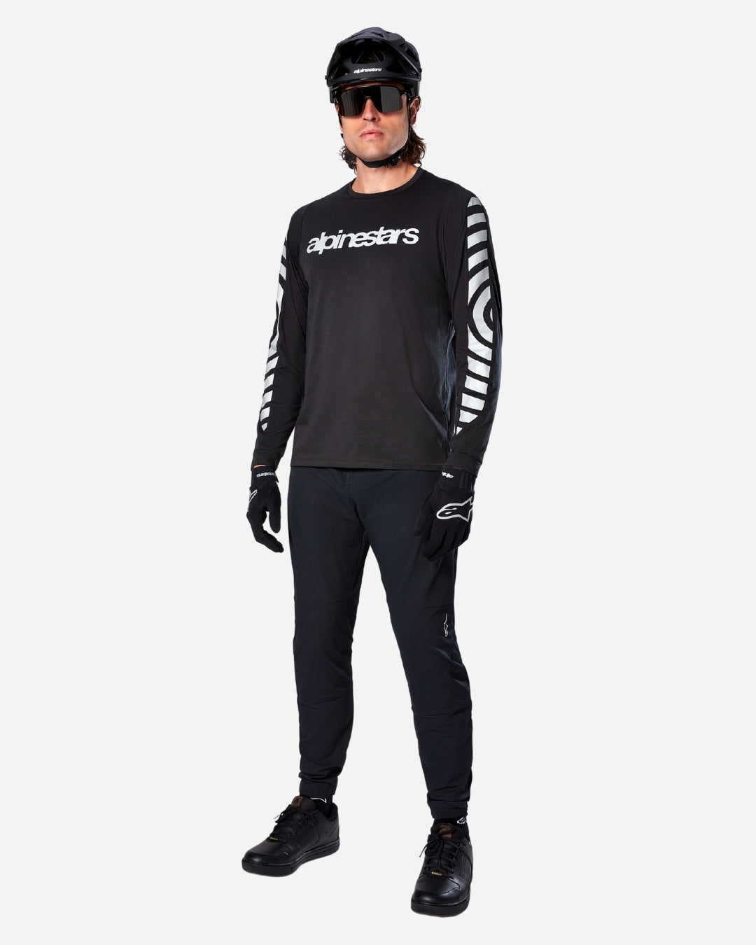 Maillot Manches Longues Alpinestars A-Dura Dri Oscar - Noir