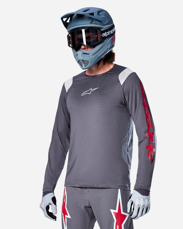 Maglia a maniche lunghe Alpinestars A-Supra Astar - Grigio