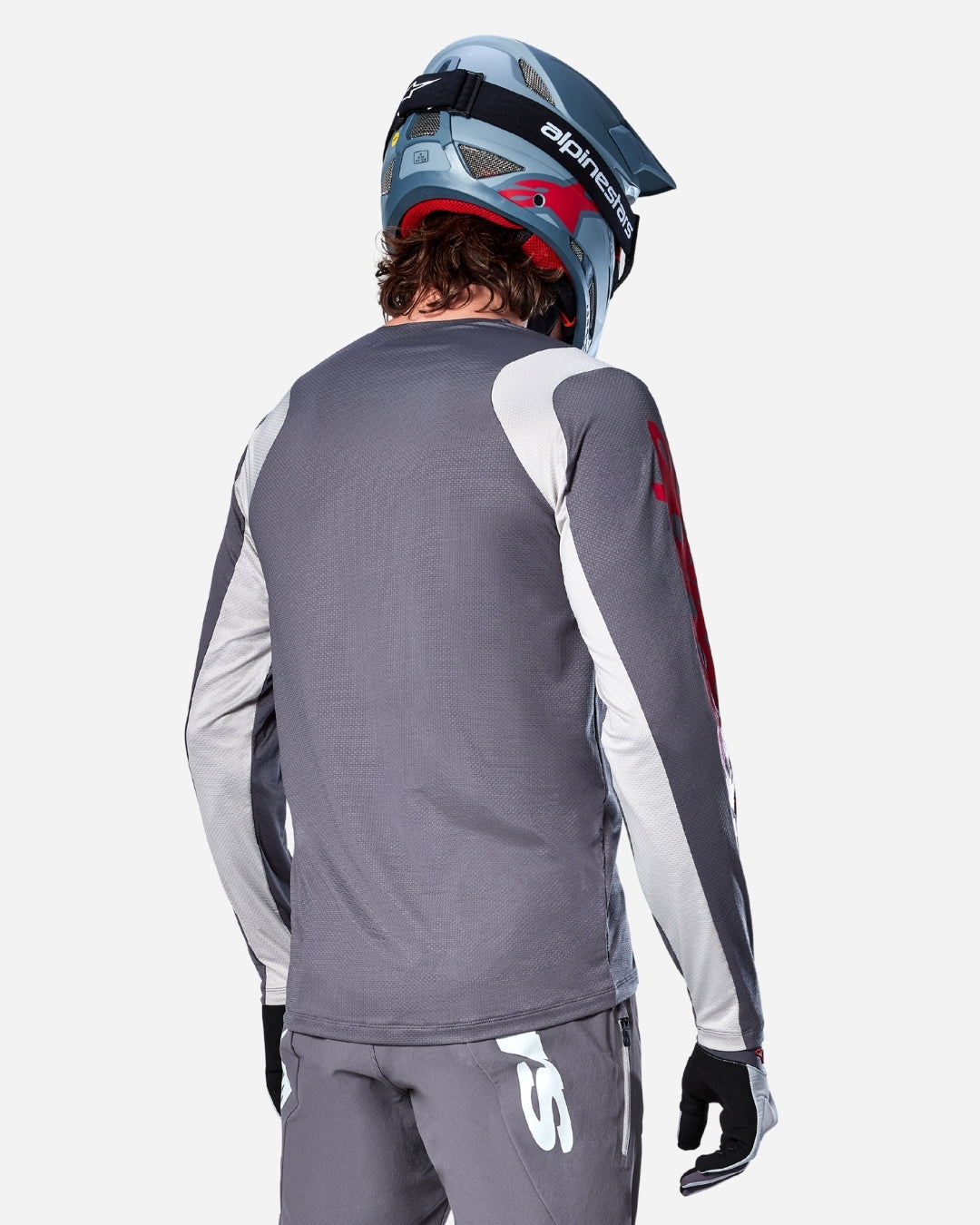 Maillot Manches Longues Alpinestars A-Supra Astar - Gris