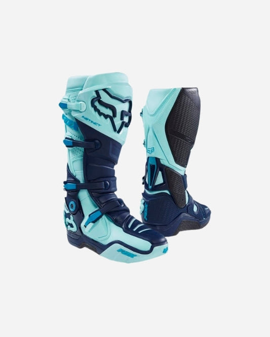 Bottes Édition Spéciale Fox Racing Instinct - Bleu glace