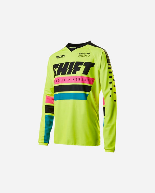 Maillot Shift Racing Recon Phoenix - Jaune Fluo
